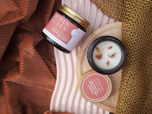 Load image into Gallery viewer, Botanicals Mini Candle ~ Pomegranate & Sweet Apple