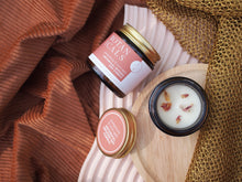 Load image into Gallery viewer, Botanicals Mini Candle ~ Pomegranate & Sweet Apple