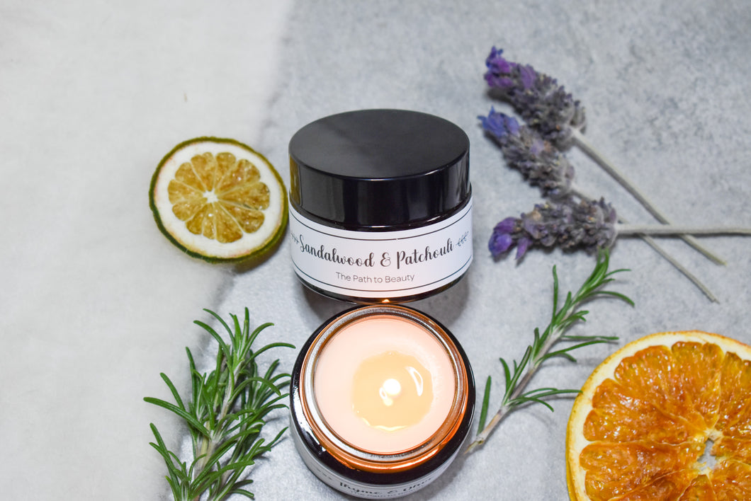 Mini Candle Sandalwood & Patchouli