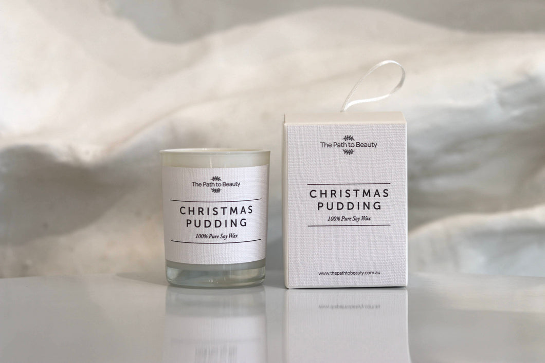 Christmas Pudding Mini Candle