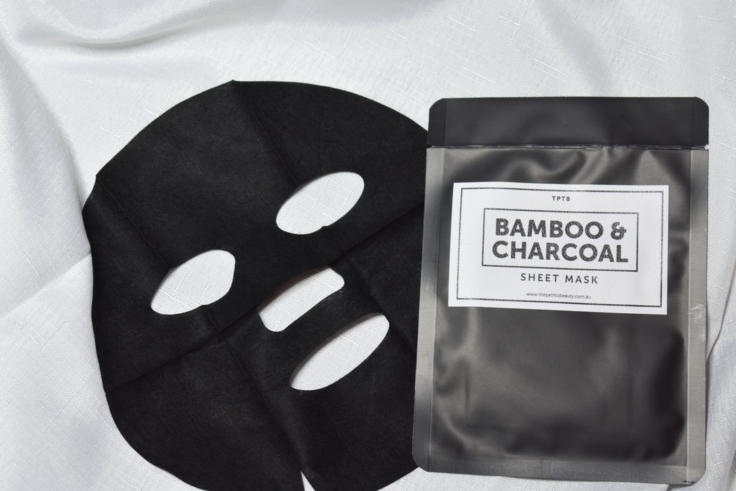 Bamboo & Charcoal Sheet Mask