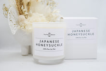 Load image into Gallery viewer, White Candle-Japanese Honeysuckle
