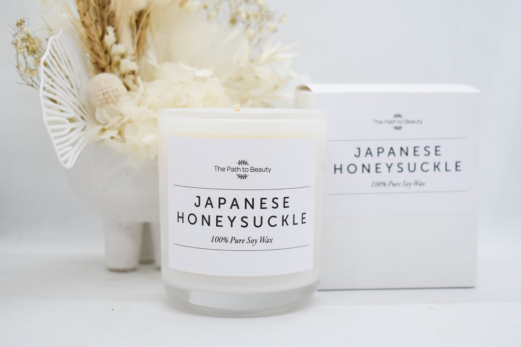 White Candle-Japanese Honeysuckle