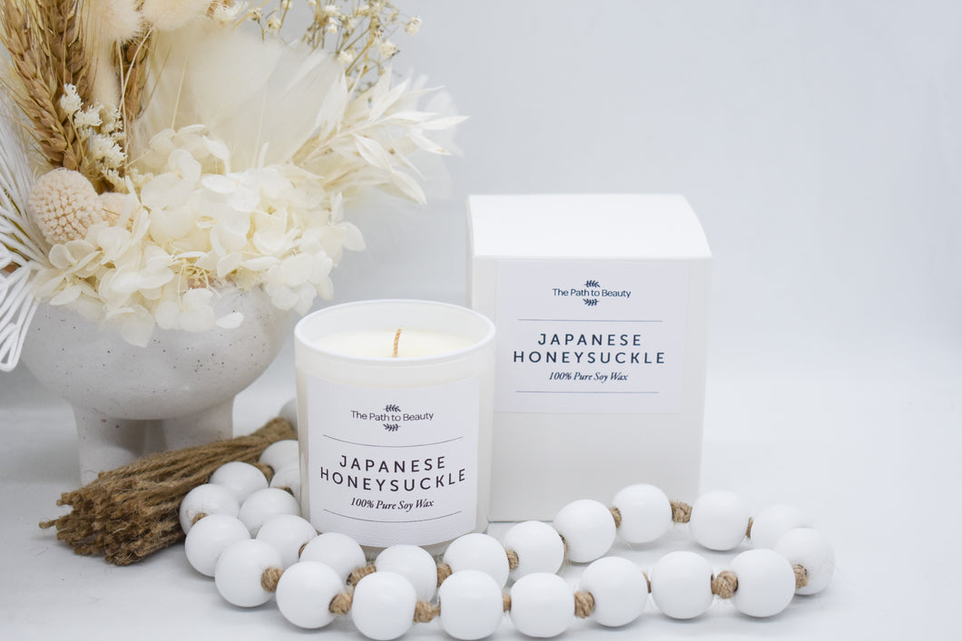 Petite Candle ~ Japanese Honeysuckle