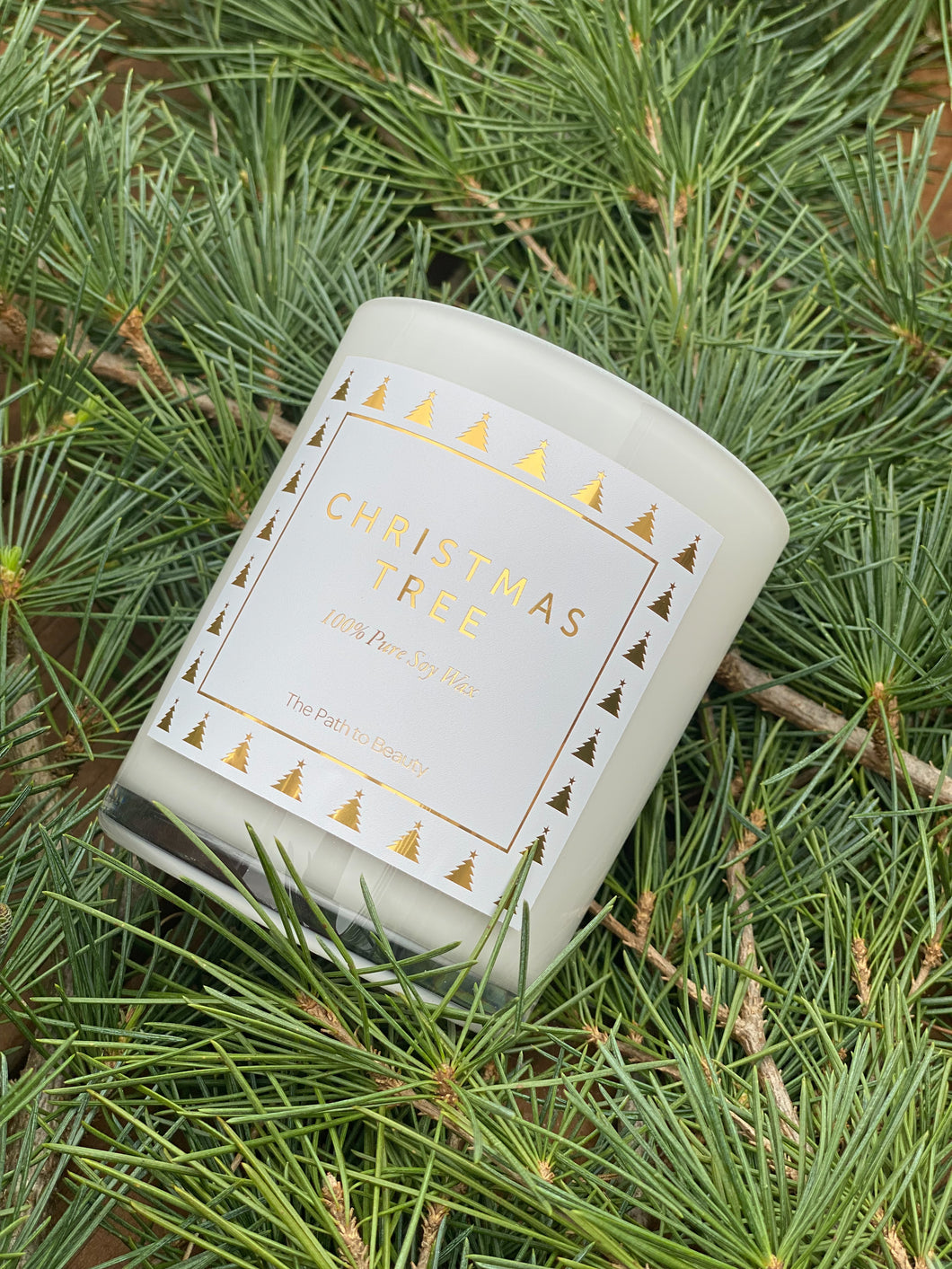 Christmas Tree Soy Candle